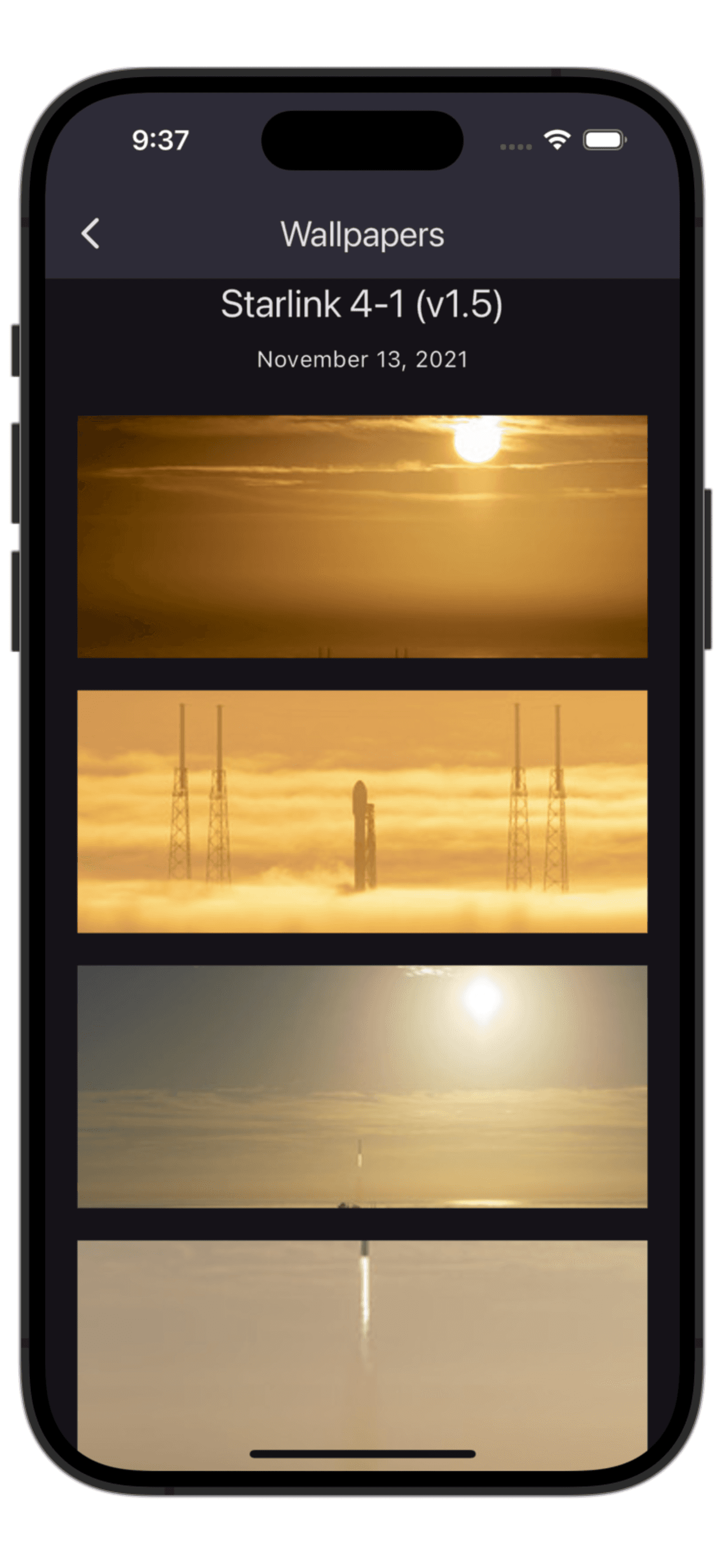 Space Launch Wallpapers screenshot 2